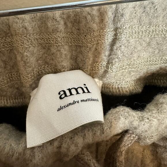 NEW Ami Paris Men's Argile Drawstring Waistband Trackpants Joggers Size XXL - Picture 5 of 16